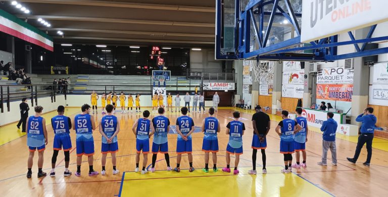 La NPC Rieti esce sconfitta dalla sfida contro la BK Club Fratta
