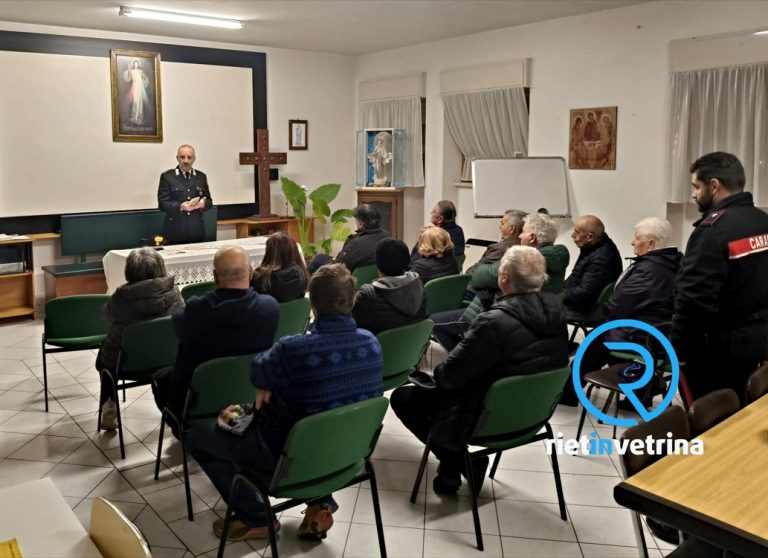 Tenuto incontro a Piani Poggio Fidoni contro le truffe ai danni di anziani e persone fragili