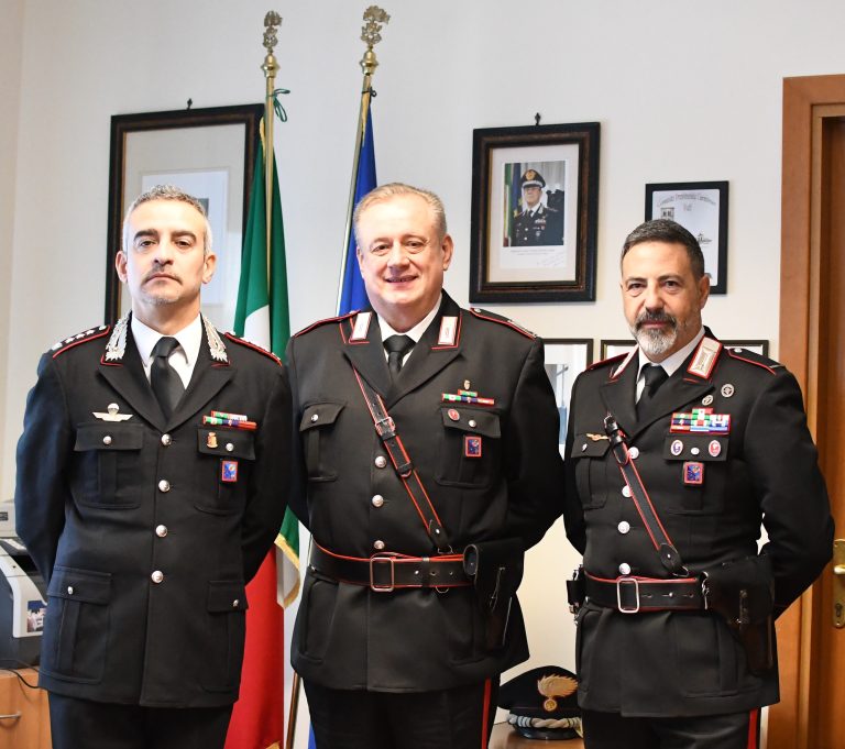 Il brigadiere Marco Turco va in pensione: il saluto dell’Arma Carabinieri di Rieti