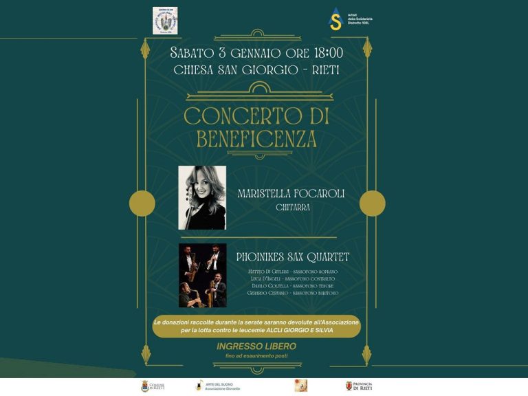 Nella Chiesa di San Giorgio concerto di beneficenza a sostegno dell’ALCLI