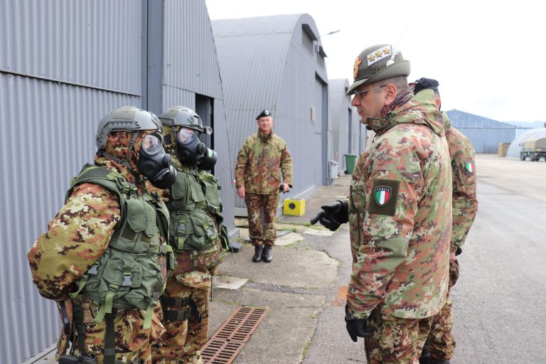 Antonello Vespaziani, Comandante del Comfordot, in visita a Rieti e Roma – LE FOTO