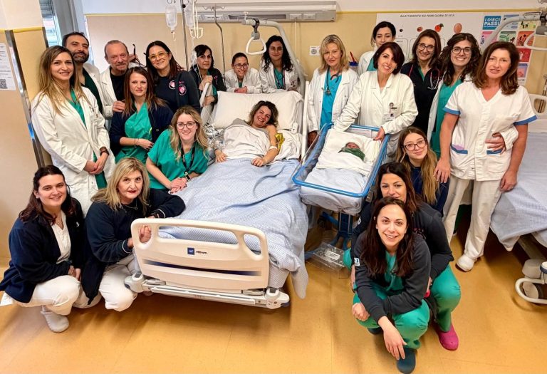 Federico è il primo nato a Rieti nel 2026