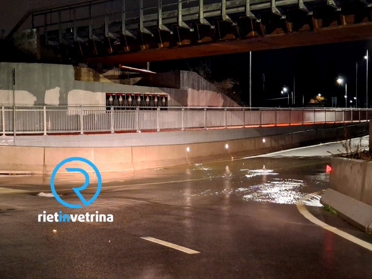 Sottopasso di via Velinia riaperto al traffico