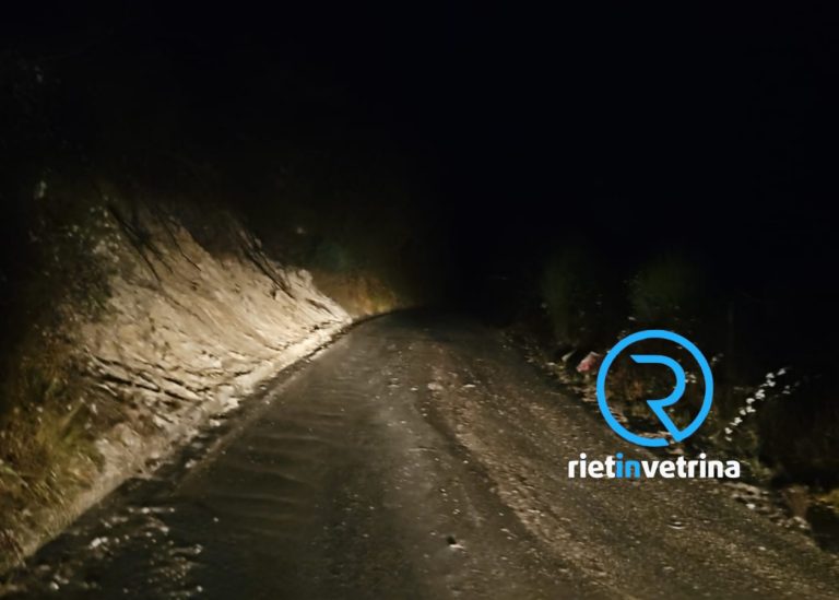 Riaperta la strada per Morini