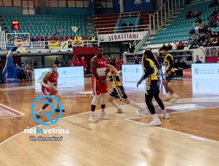 La Sebastiani Rieti schiaccia Cividale