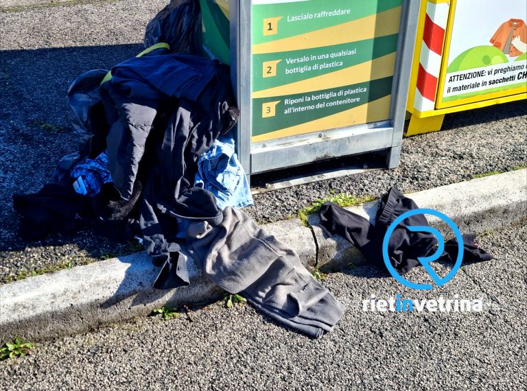 SEI TU IL REPORTER di Rietinvetrina – “La cattiva abitudine si ripete anche a largo Stame”