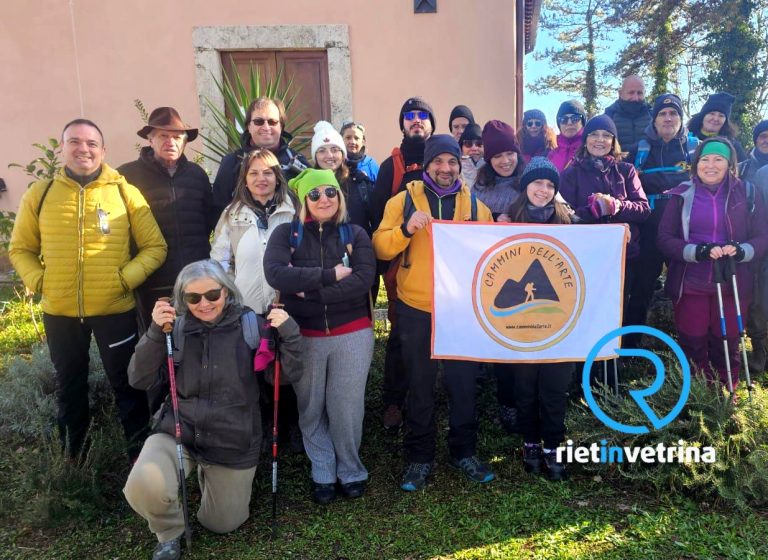 L'”Associazione Culturale Cammini dell’Arte” in visita al Museo Saletta dei Ricordi