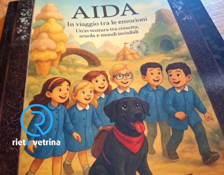 E’ uscito il libro “AIDA – In viaggio tra le emozioni” con protagonista la cagnolina Aida