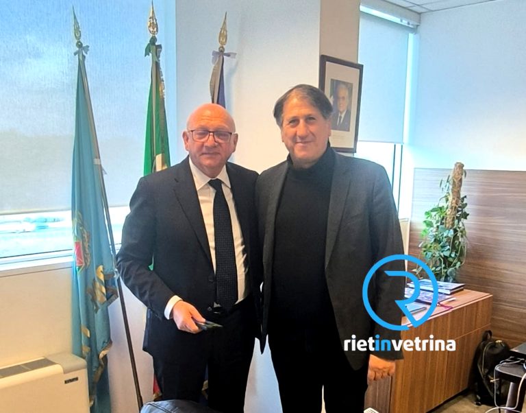 L’assessore alle Frazioni Fabio Nobili incontra l’amministratore di Astral, Pino Simeone