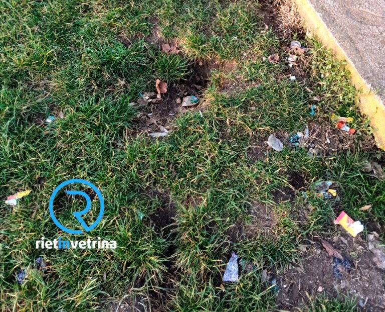 SEI TU IL REPORTER di Rietinvetrina – Andrea: “Il Parco Paul Harris a Micioccoli piena di deiezioni e sporcizia. Impossibile portarci mio figlio”