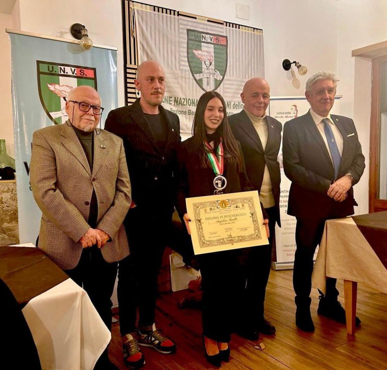 LE FOTO della premiazione dell’Atleta dell’Anno l’UNVS Rieti Angelica Ferella
