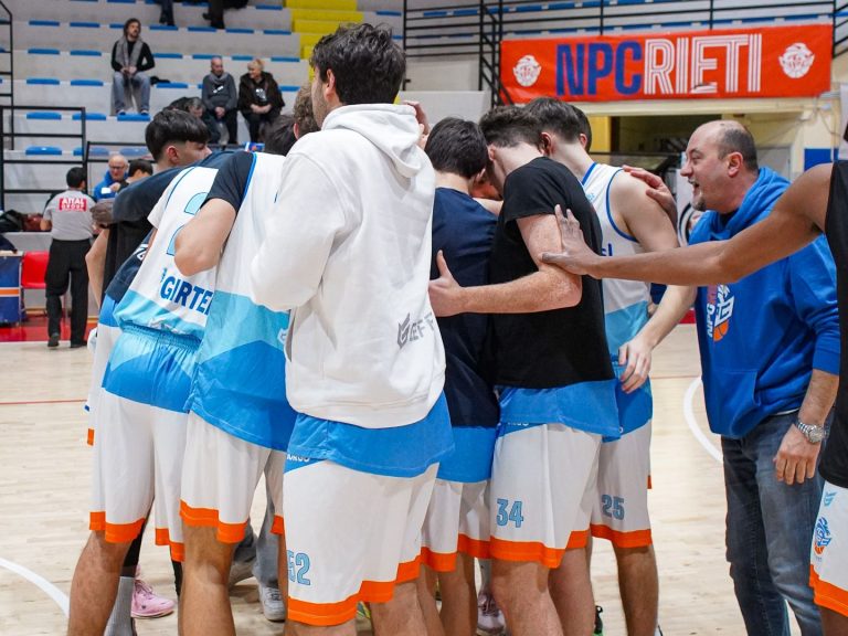 La NPC Rieti DR1 al PalaCordoni affrontare la Svila UISP Perugia