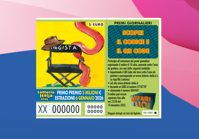 Lotteria Italia, il 6 gennaio 2026 l’estrazione: venduti 9,6 milioni di biglietti. Esordio per il premio speciale da 300mila euro
