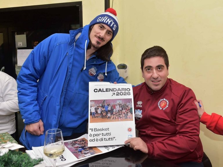 Fortitudo Rieti, venduti tutti i calendari realizzati con gli atleti della Sebastiani: il ricavato sosterrà le trasferte del campionato nazionale Baskin