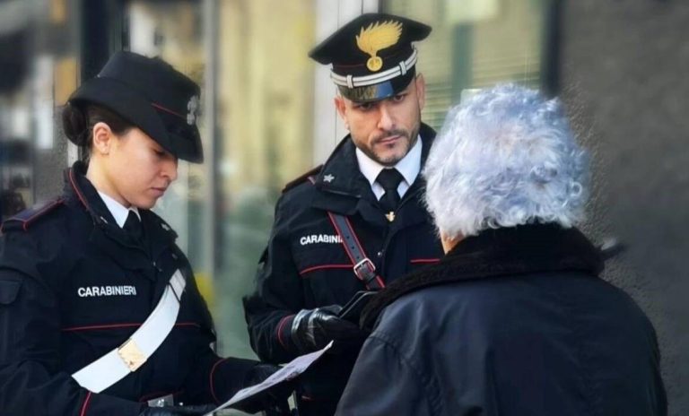 48enne campano truffa un’anziana reatina per 1.300 euro: fermato dai Carabinieri