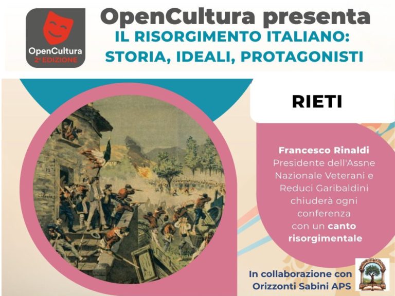 OpenCultura presenta “La Massoneria reatina e la Campagna dell’Agro Romano”