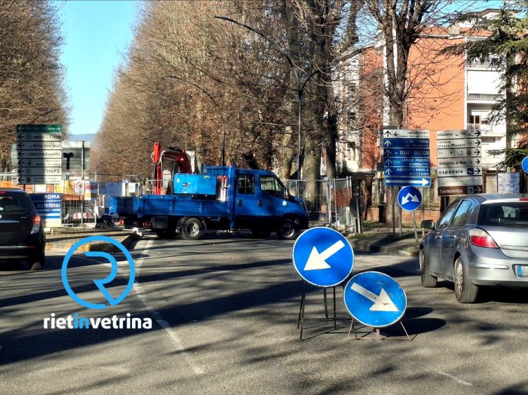 Lavori metanodotto, nuova chiusura di viale Maraini