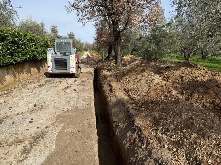 Fara in Sabina, nuovo collettore fognario in località Fonte Maraone: al via un intervento da 75mila euro – LE FOTO