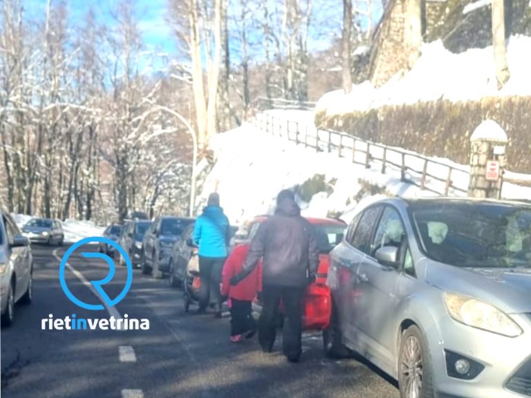 Emergenza parcheggi al Terminillo: tanti turisti e pochi stalli