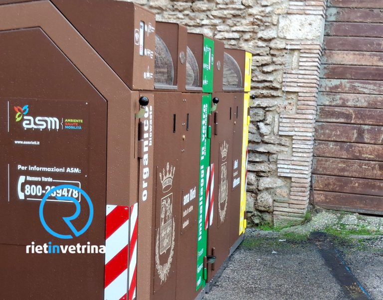 Il Centro Storico di Rieti entra nella fase sperimentale della Raccolta Differenziata