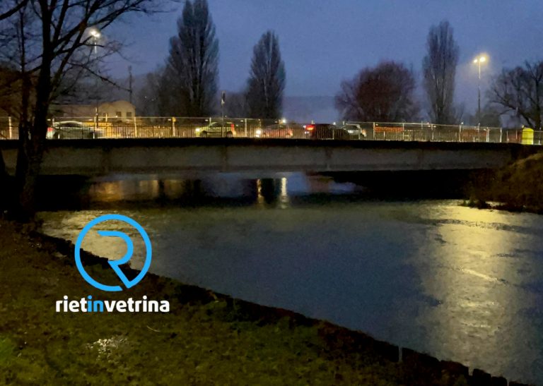 Maltempo, anche il Velino “gonfio” di acqua
