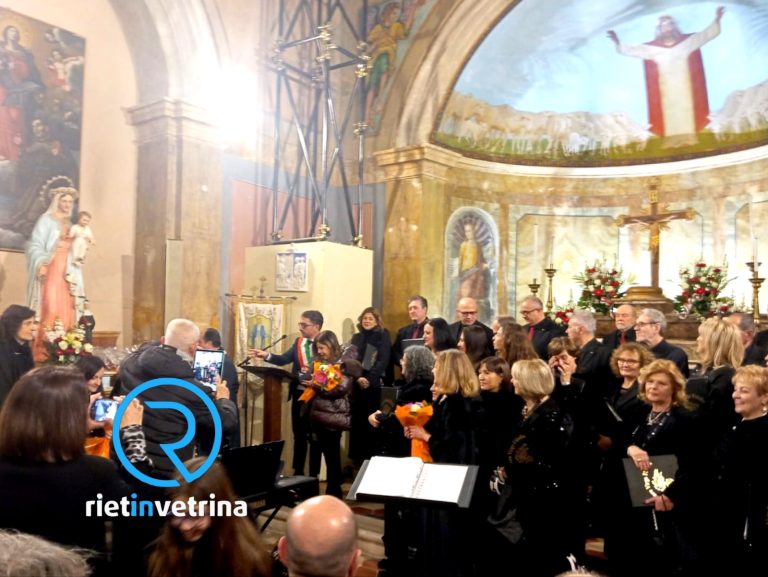 Partecipato il concerto del Coro Virgo Fidelis a Belmonte in Sabina – LE FOTO