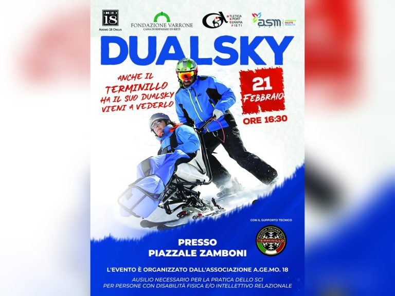 Sabato 21 febbraio al Terminillo presentazione del Dualsky