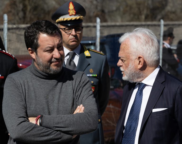 LE FOTO dell’avvio cantiere per la Salaria per Roma a quattro corsie