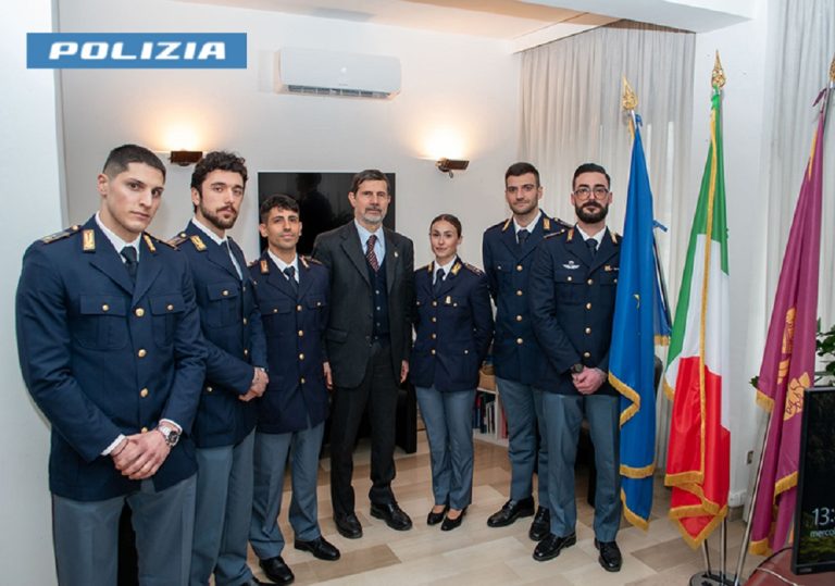 Questura di Rieti, sei i nuovi vice Ispettori