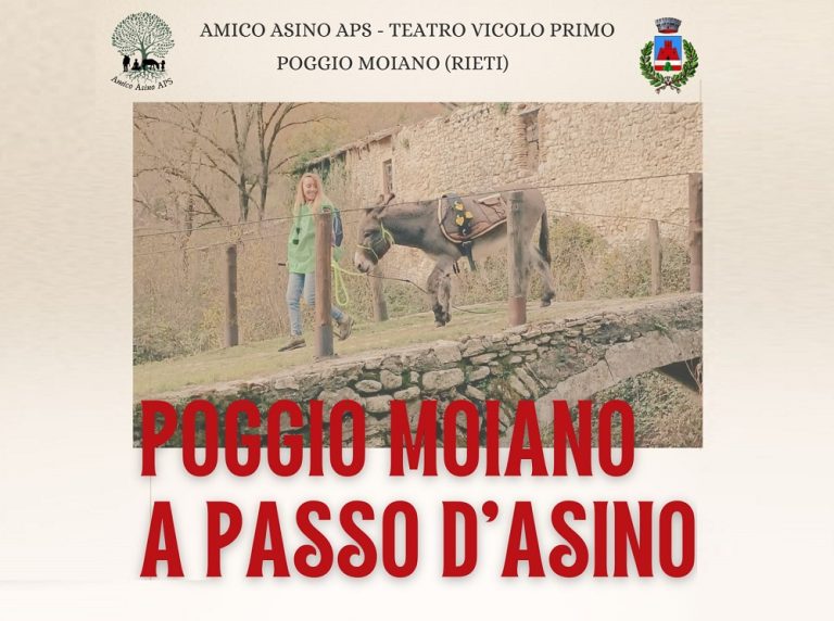 Poggio Moiano riscopre le sue radici: arriva l’evento “A passo d’asino”