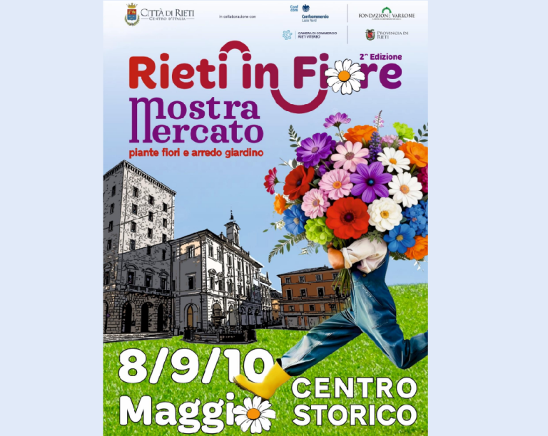 “Rieti in Fiore” sta tornando! Partecipare come espositore è semplice