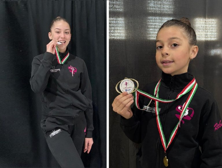 Lavinia Santarelli e Rebecca Angelucci brillano nei Campionati Silver