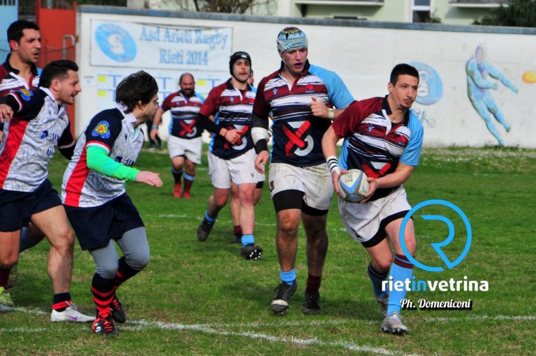 Arrivata la sesta vittoria nel Trofeo Lazio-Abruzzo per gli Arieti Rugby Rieti