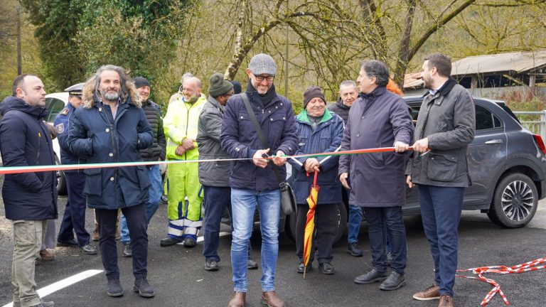 Inaugurazione nuovo tratto di via dei Cipressi, assessore Fabio Nobili: “I cittadini di Casette attendevano da anni quest’opera”