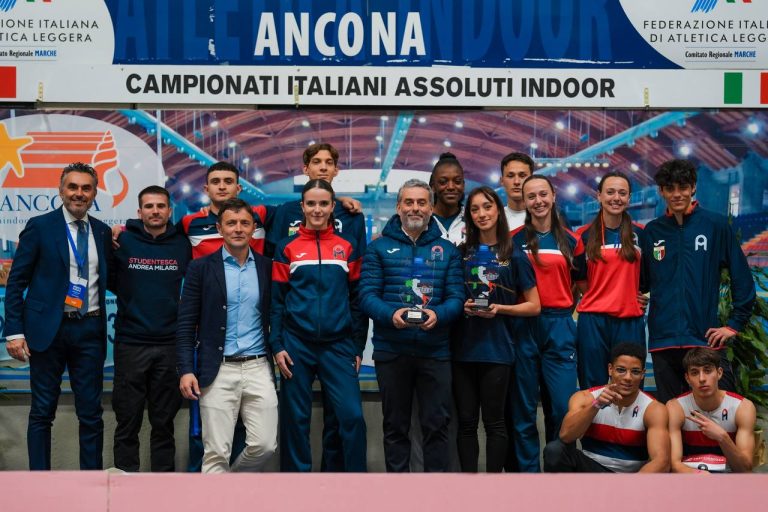 Ad Ancona la Studentesca Milardi vince lo Scudetto indoor 2026