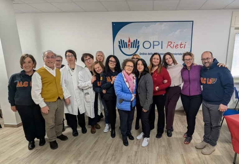 Il 22 marzo tenuta a Rieti Giornata di Prevenzione su Reumatologia, Pneumologia e Fisiatria con OPI e ALCLI