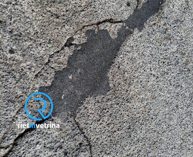 Chiuse le profonde buche che caratterizzavano Ponte Romano, segnalate su Rietinvetrina