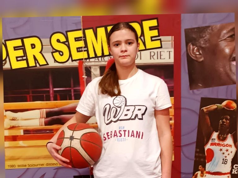 Basket, la reatina Natalia Turani convocata ad Anagni per il raduno C.T.R. del Comitato Regionale Lazio