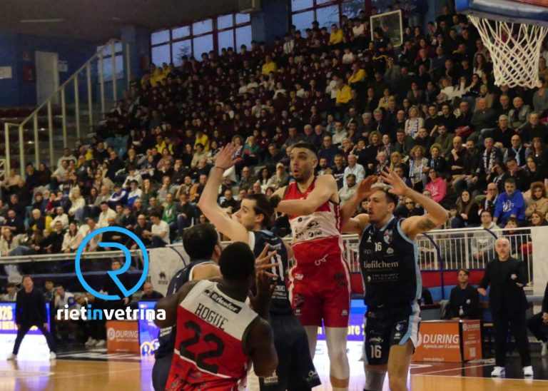 La Sebastiani Rieti batte Roseto e conquista i due punti