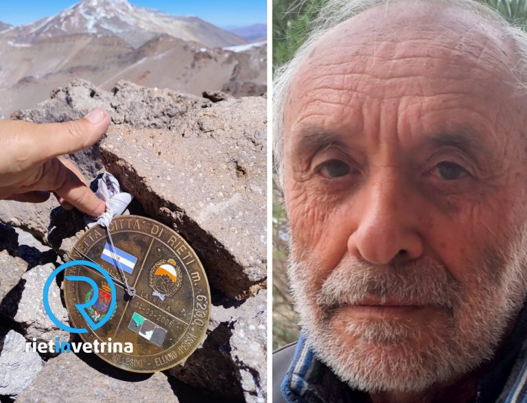 Missione compiuta. Arnaldo Millesimi ha scalato 6.250 metri giungendo sulla Vetta Città di Rieti in Argentina