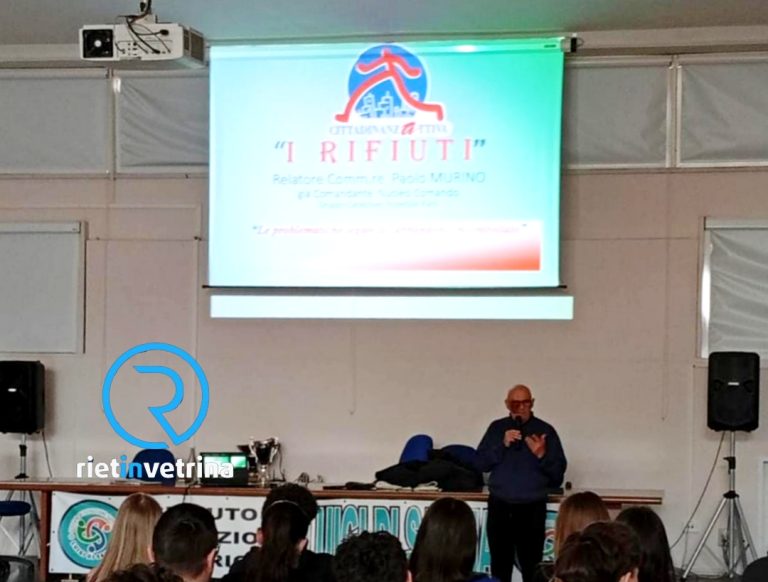 Rieti, studenti protagonisti dell’ambiente: incontro di cittadinanza attiva all’IIS Luigi Di Savoia