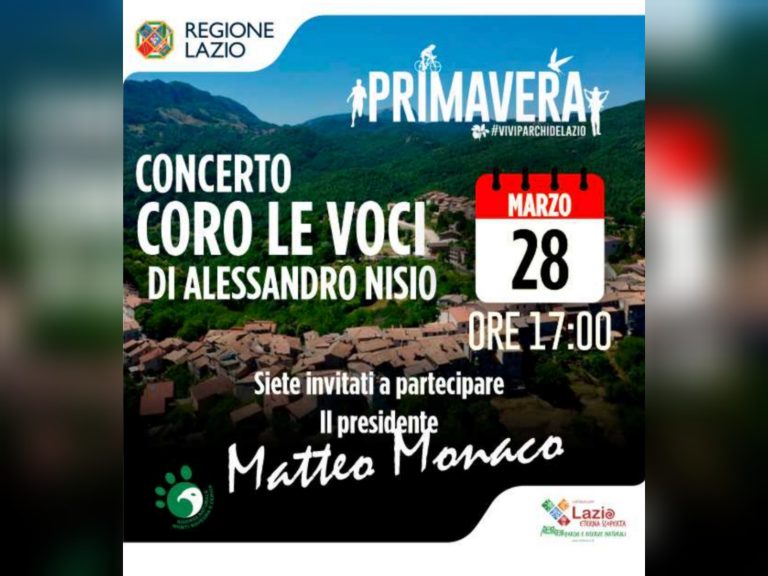 Il 28 marzo a Nespolo concerto de “Le voci di Alessandro Nisio”