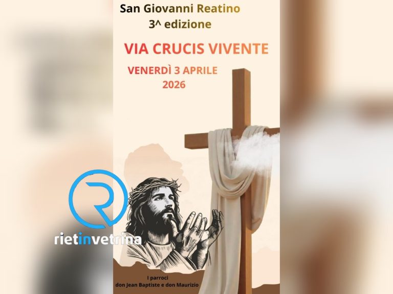 A San Giovanni Reatino la Via Crucis Vivente