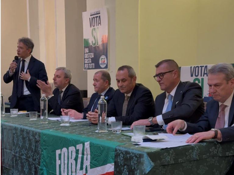 Rieti, partecipato il convegno di Forza Italia per il Referendum del 22 e 23 marzo
