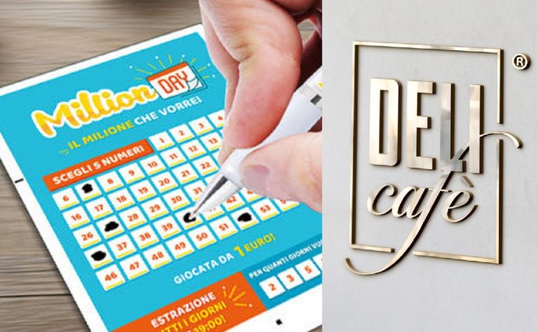 Al Cafè Deli di Rieti vinto 1.000.000 di euro con il Million Day di Gioco del Lotto
