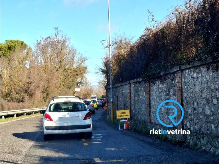 Lavori in via Molino della Salce, senso unico alternato nel tratto da via F.lli Cervi a via Chiesa Nuova