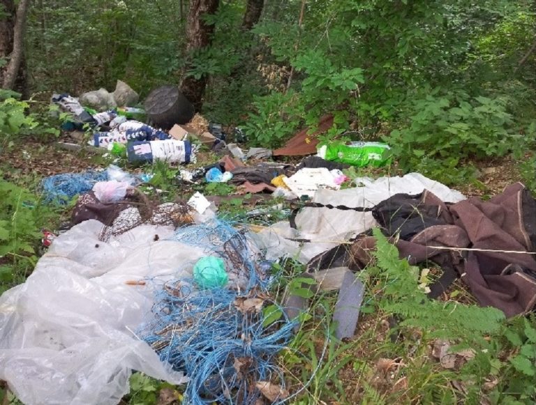 Scoperta discarica abusiva a Collegiove riconducibile a scarti di un cantiere edile