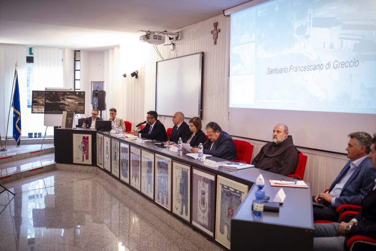 Presentati i lavori per il superamento delle barriere architettoniche del santuario del Primo Presepe di Greccio – LE FOTO