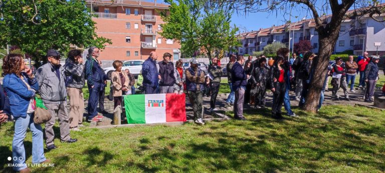 ANPI Rieti ha celebrato il 25 aprile presso il Parco Gunnella – LE FOTO