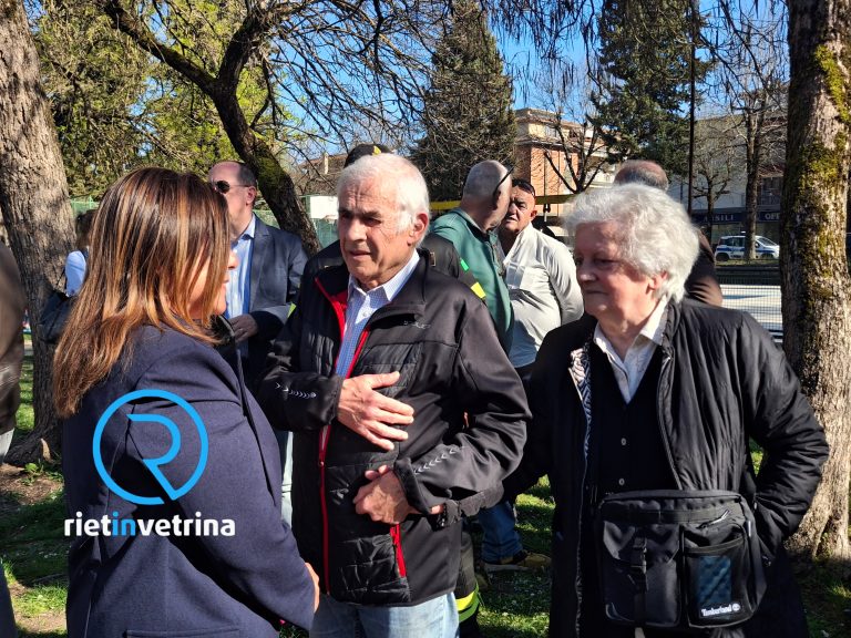 Ricordati a Rieti Michela, Luca, Valentina Argenis